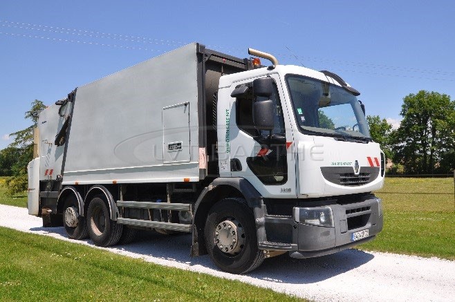 Location BOM Renault 320 DXI avec benne Faun