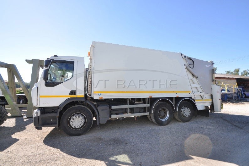 Location BOM Renault 320 DXI avec benne Faun