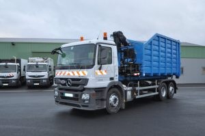 Benne grue Ampliroll après reconstruction