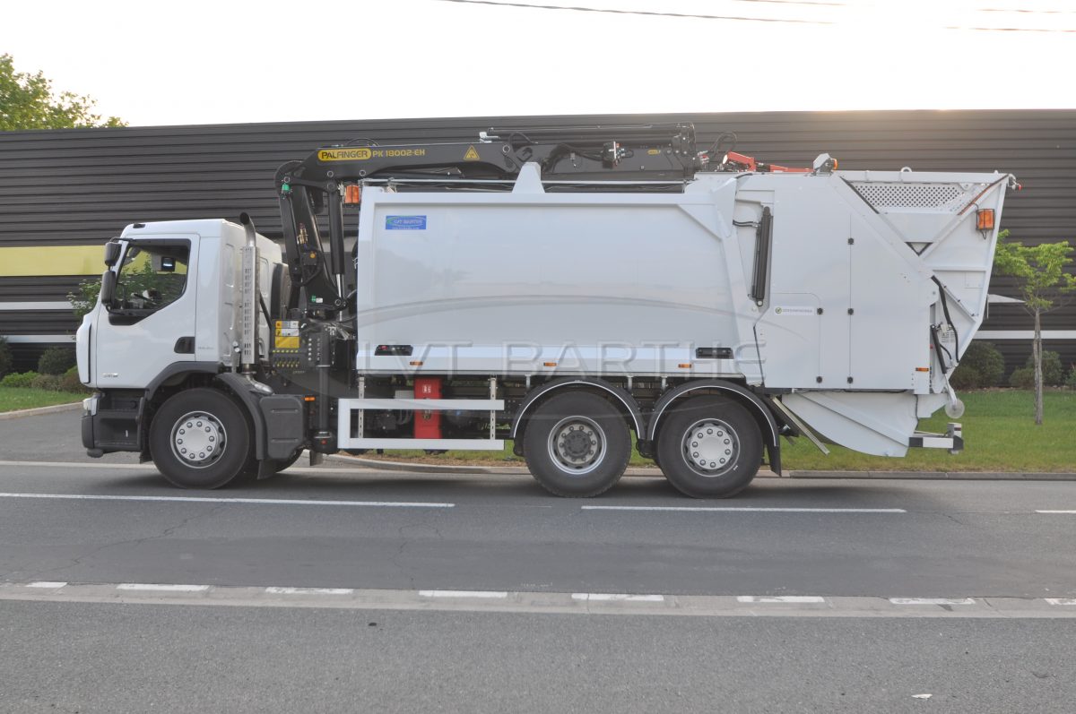 Camion benne à ordures ménagères : Devis sur Techni-Contact - Camion benne  à ordures