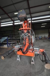 Démontage de la grue