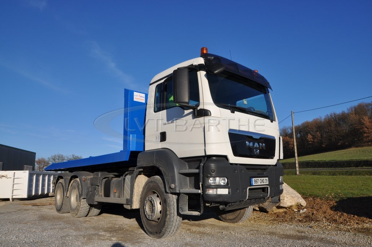 Plateau porte engin