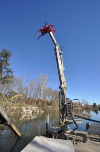 Installation de la grue