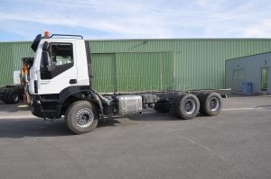 Réception châssis Iveco Trakker