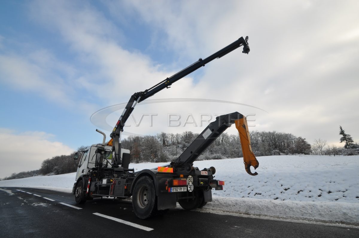 Révision électrique de la grue