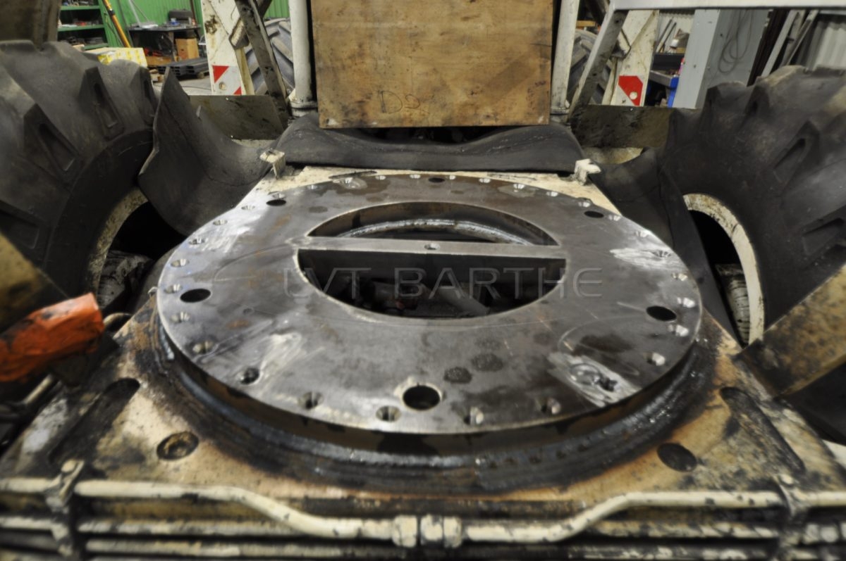 Fabrication tourelle usinée