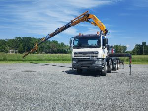 Daf grue déployée