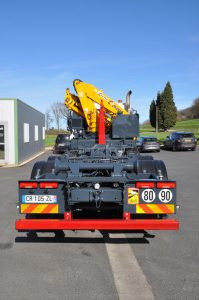 Camion DAF homologué