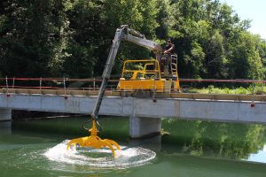 Système nettoyage gros embacles Système nettoyage gros embâcles